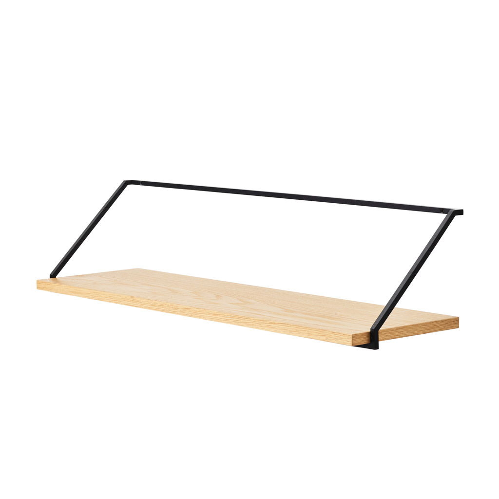 Menu - Rail Shelf - schlankes Design Wandregal aus Holz und Metall