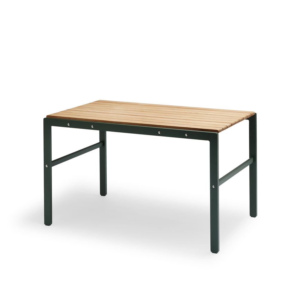 Skagerak - Reform Table - Gartentisch aus Aluminium und Teak - 2 Farben 